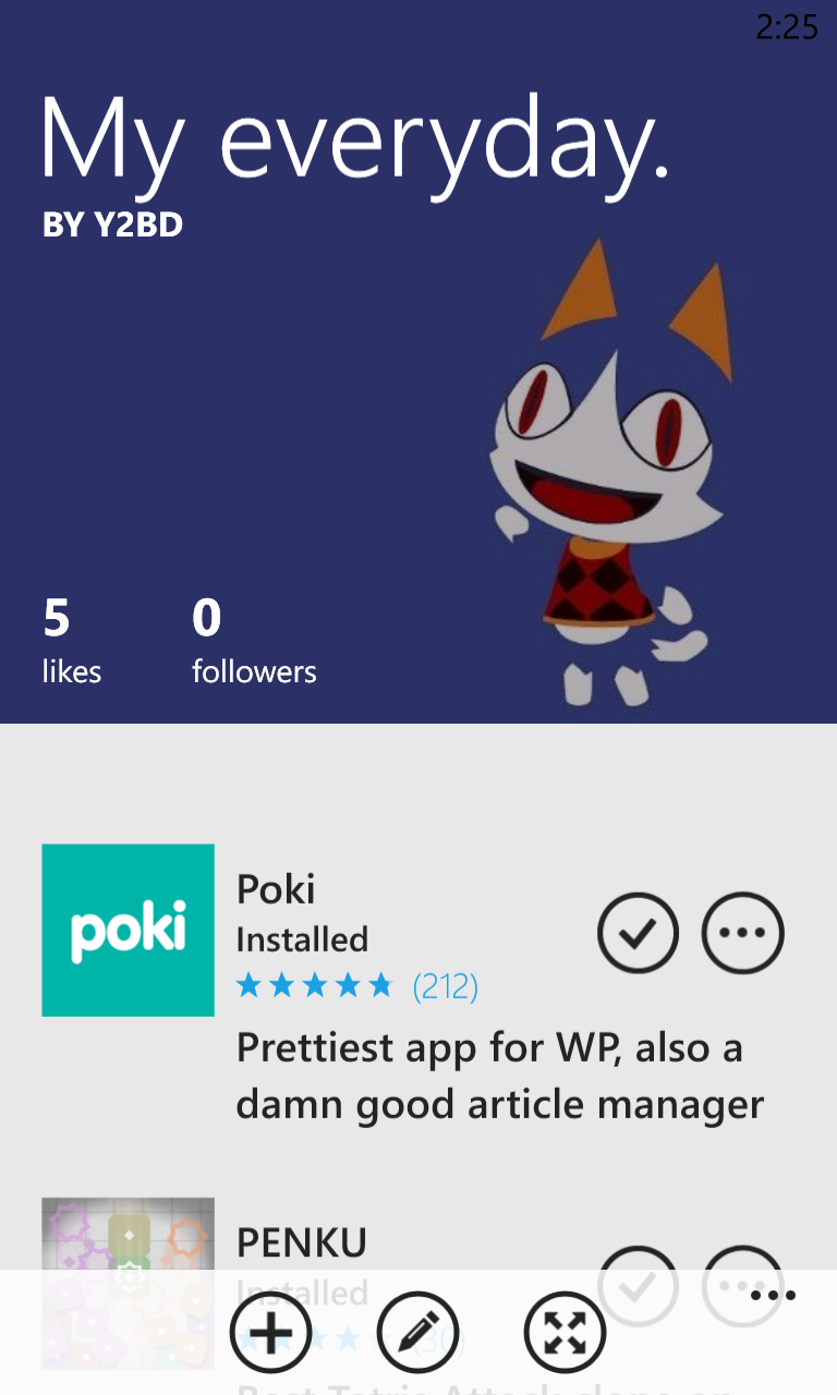 Here's a app list of mine.